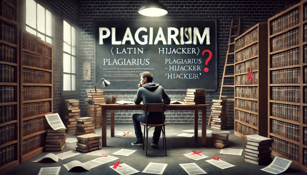 Consequences of plagiarism: Meaning of plagiarism